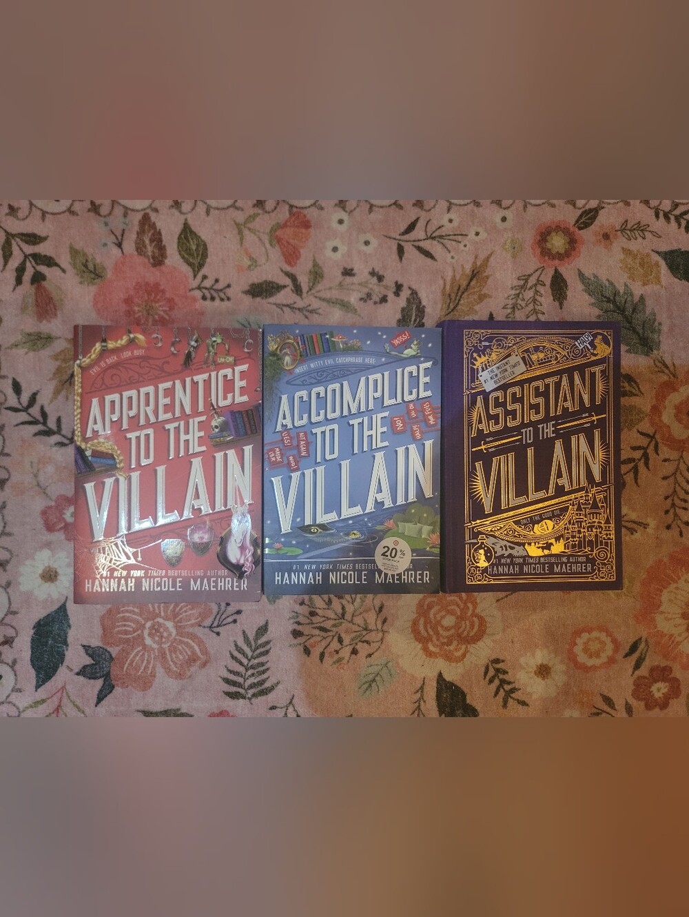 Assistant to the Villain Series Hannah Nicole Maehrer